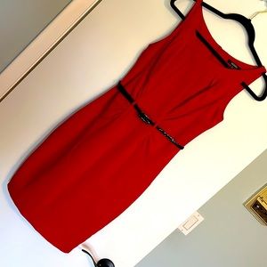 XOXO red pencil dress 3/4
